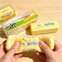 Butter stick squishy slowly rising after a squeeze