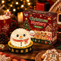 Snowman Christmas squishy bun