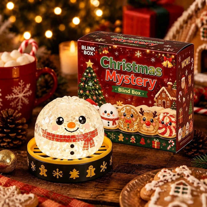 Snowman Christmas squishy bun