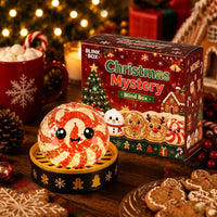 Peppermint Christmas squishy bun